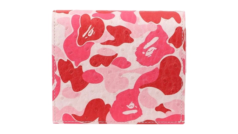 BAPE ABC Camo Mini Wallet (2025) Pink