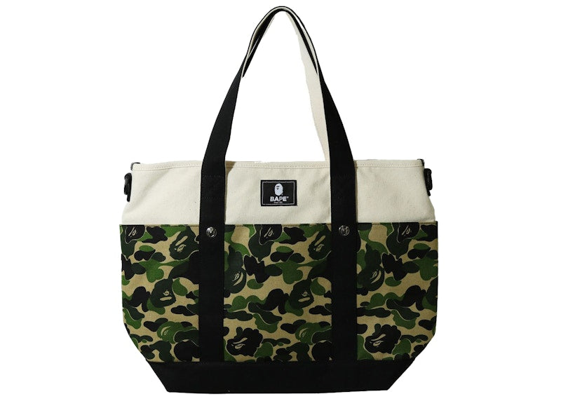 BAPE ABC Camo Mom's Tote Bag Green