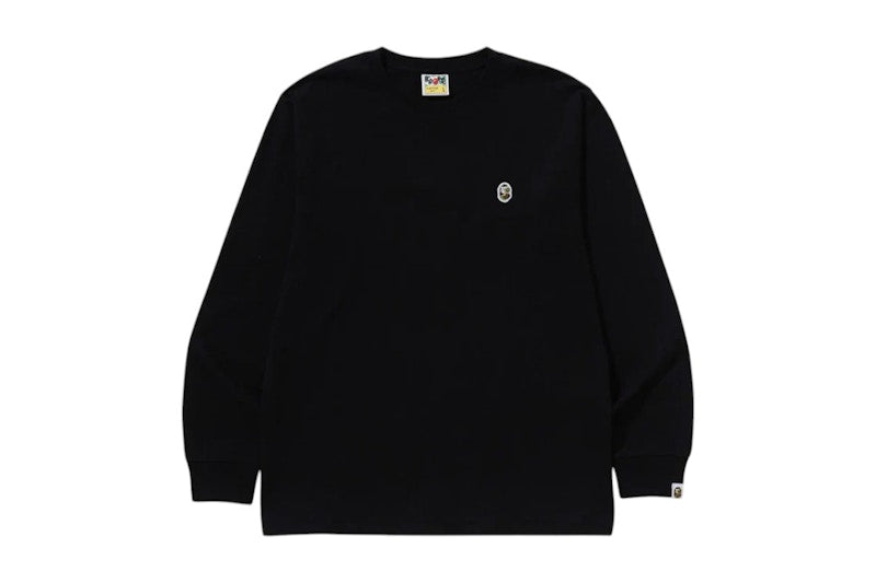BAPE ABC Camo One Point L/S Tee Black/Green