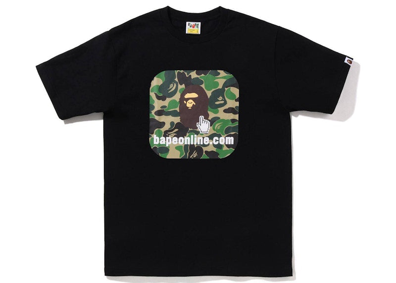 BAPE ABC Camo Online Exclusive Tee Black