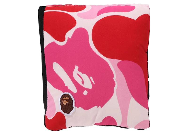 BAPE ABC Camo Pocket Fleece Scarf Pink