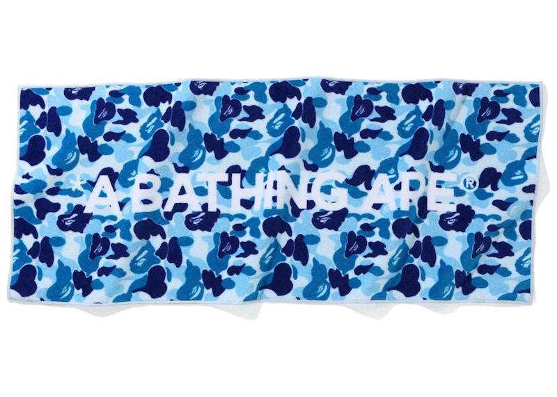 BAPE ABC Camo Sport Towel (SS23) Blue