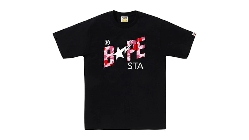 BAPE ABC Camo Sta Logo Tee Bkxpk