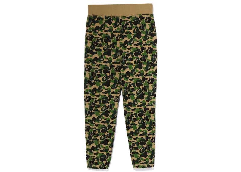 BAPE ABC Camo Sweatpants Green