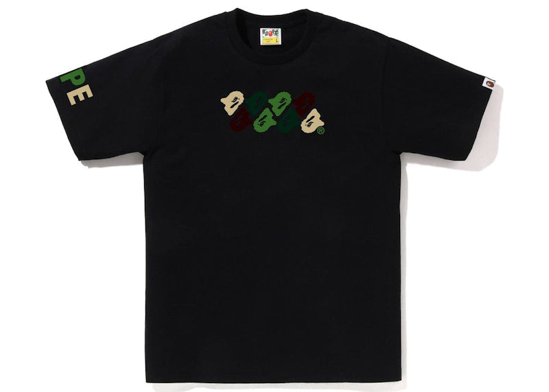 BAPE ABC Camo Tee Black/Green