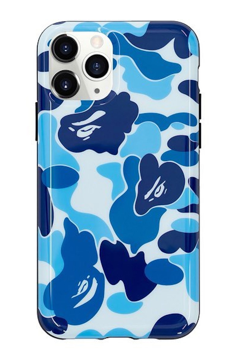 BAPE ABC Camo iPhone 11 Pro Case Blue