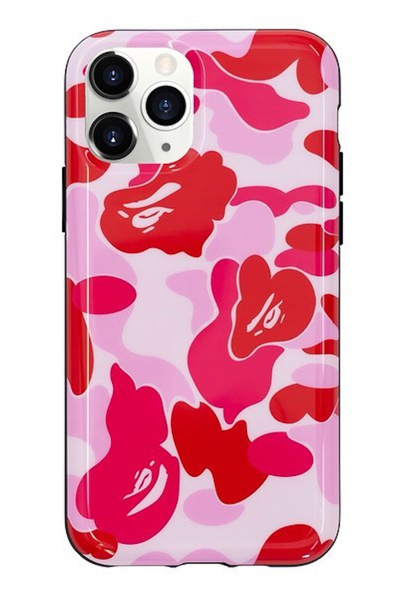 BAPE ABC Camo iPhone 11 Pro Case Pink