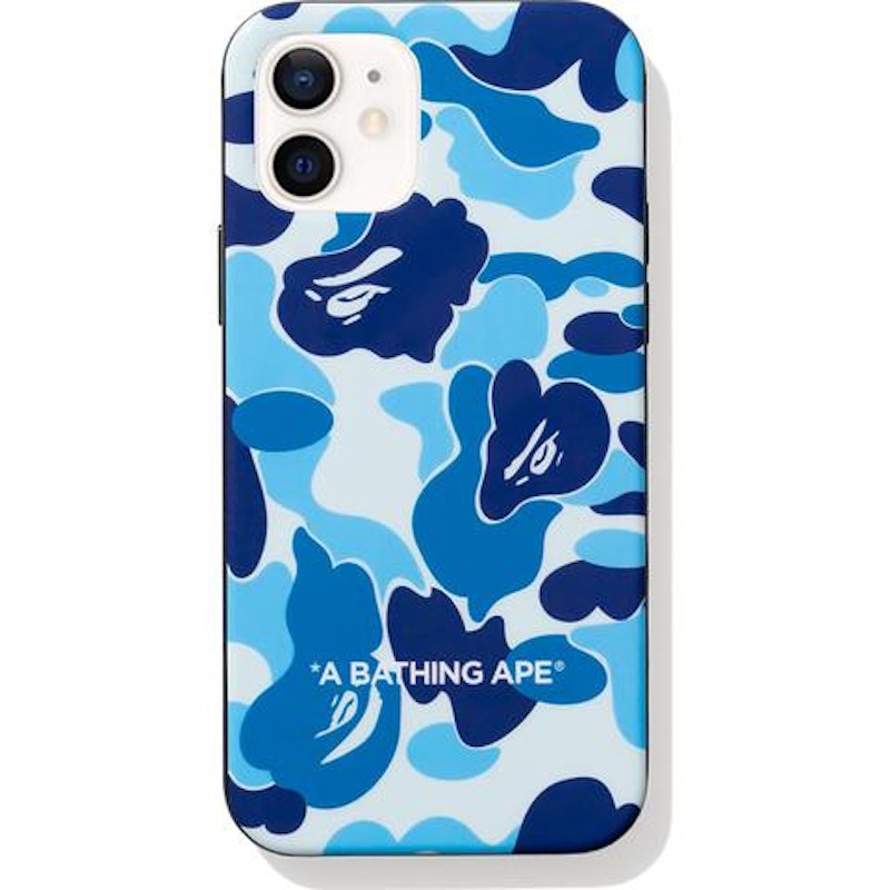 BAPE ABC Camo iPhone 12 Case Blue