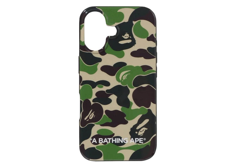 BAPE ABC Camo iPhone 16 Case Green