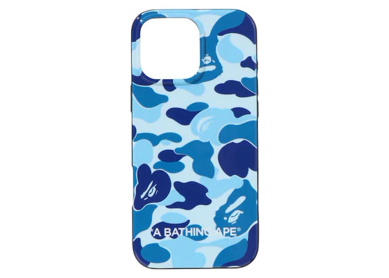 BAPE ABC Camo iPhone 16 Pro Max Case Blue