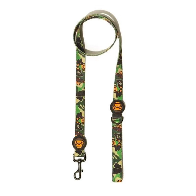 BAPE ABC Dog Leash Green