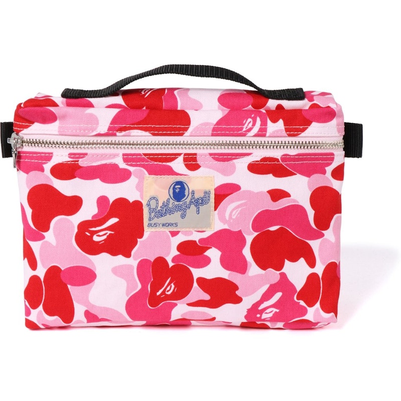BAPE ABC Music Pouch Pink