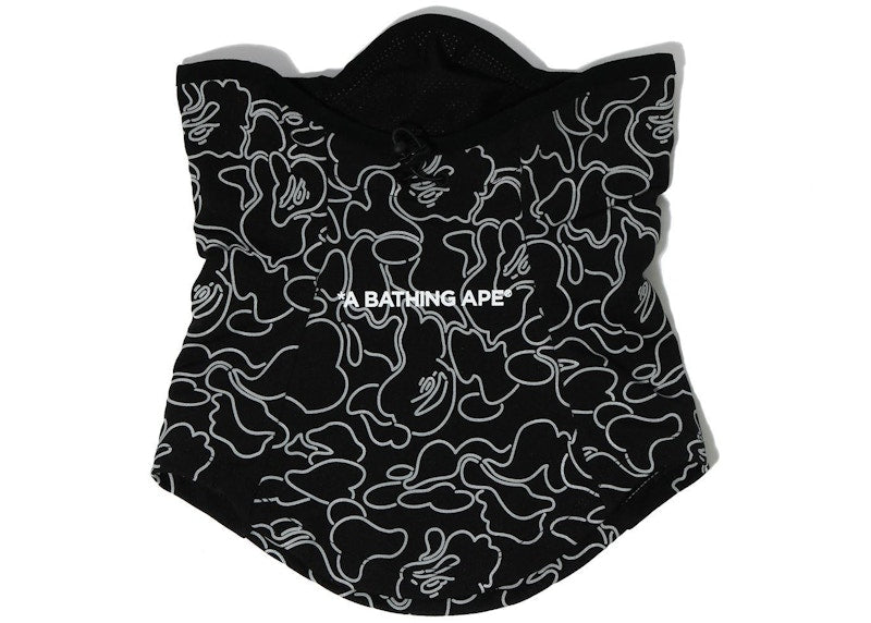 BAPE ABC Neon Camo Sports Mask Black