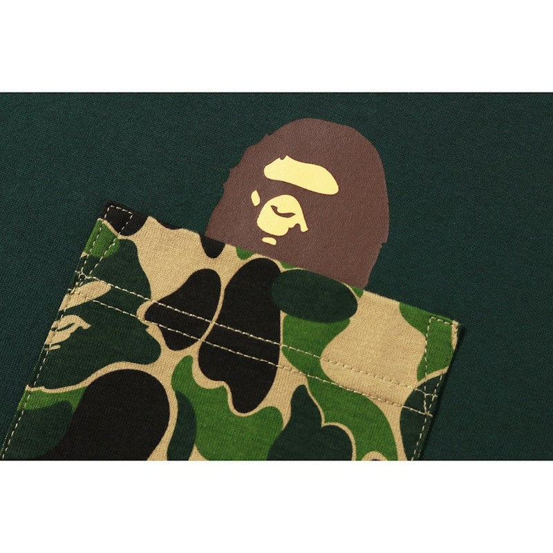 BAPE ABC Pocket Tee Green/Green