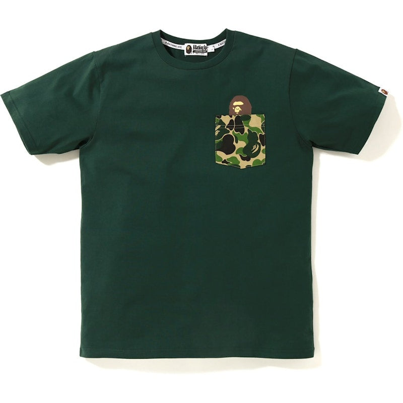 BAPE ABC Pocket Tee Green/Green