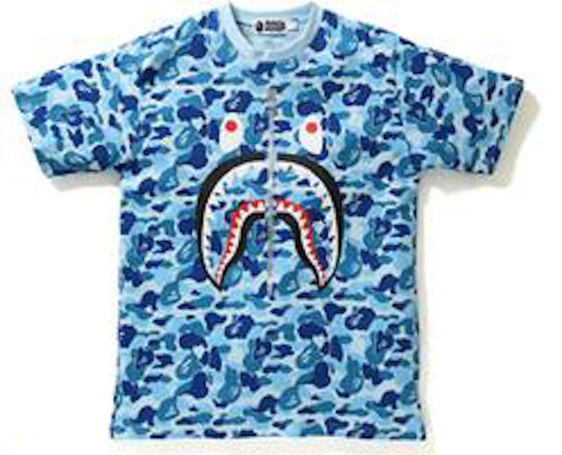 BAPE ABC Shark Tee Blue