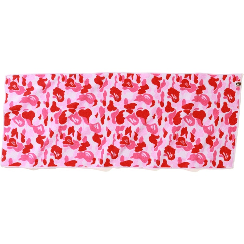BAPE ABC Sport Towel Pink