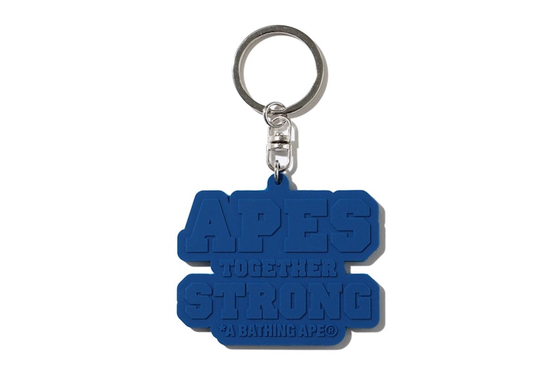 BAPE ATS Keychain Blue
