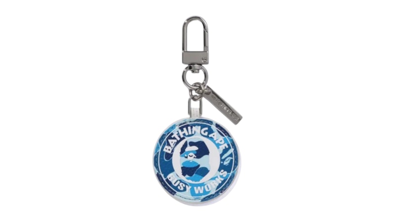 BAPE Abc Camo Busy Works Keychain Keychain Blue