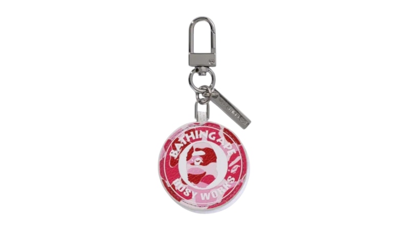 BAPE Abc Camo Busy Works Keychain Keychain Pink