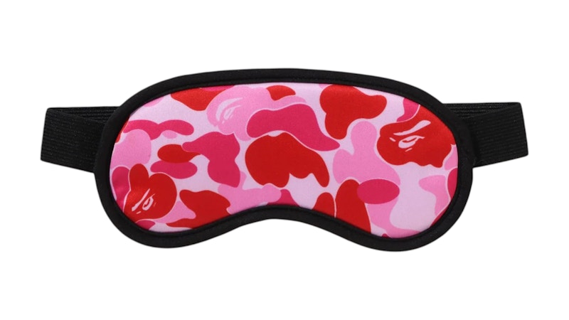 BAPE Abc Camo Eye Mask Pink