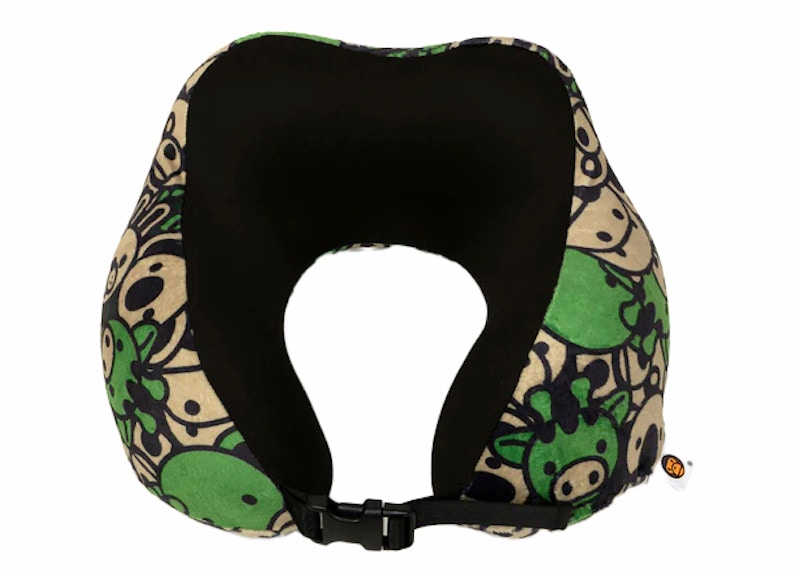 BAPE All Friends Baby Milo Travel Pillow Green