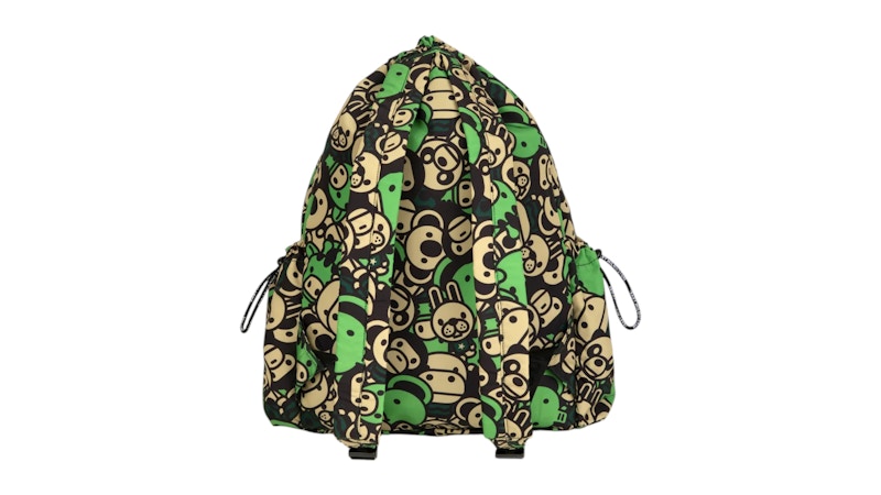 BAPE All Friends Large Backpack Green