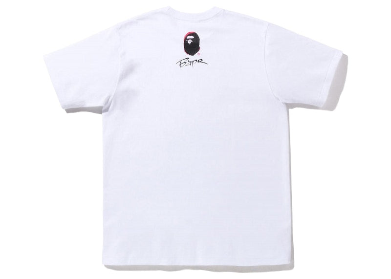 BAPE Ape Back Street Tee White