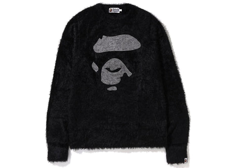 BAPE Ape Face Knit Black