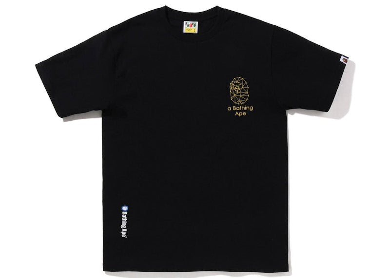 BAPE Ape Glitch Tee Black