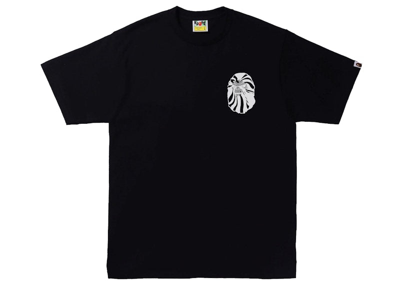 BAPE Ape Head 1 Tee Black