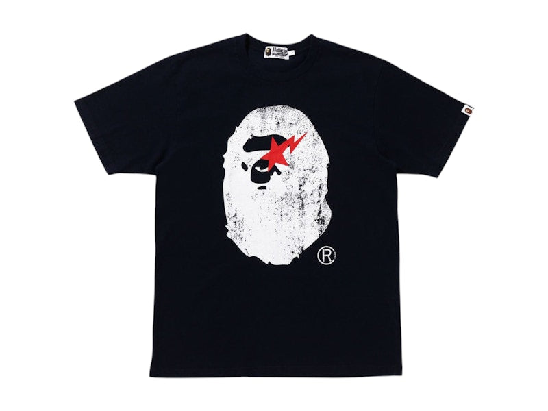 BAPE Ape Head Bapesta Indigo Tee Blue/Indigo