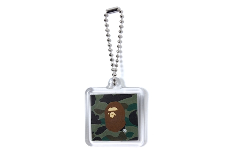 BAPE Ape Head Keychain Green