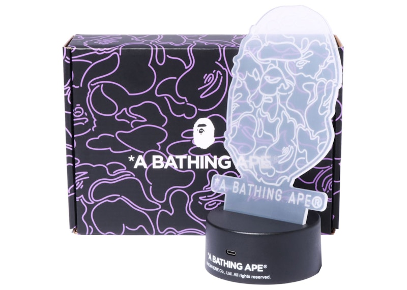 BAPE Ape Head LED Stand Black