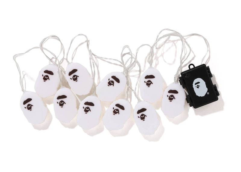 BAPE Ape Head Led Garland Light Yellow