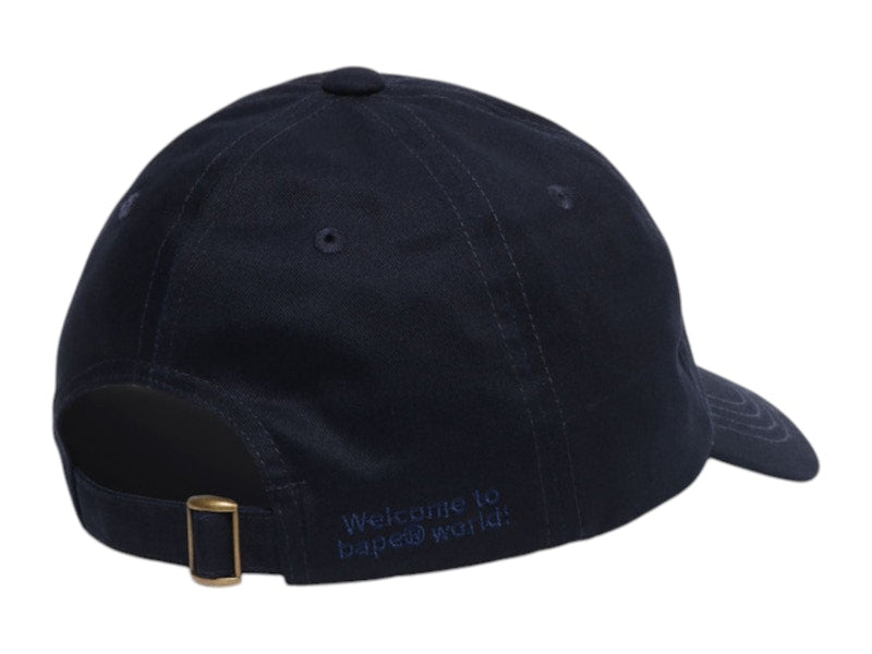 BAPE Ape Head One Point Cap Navy