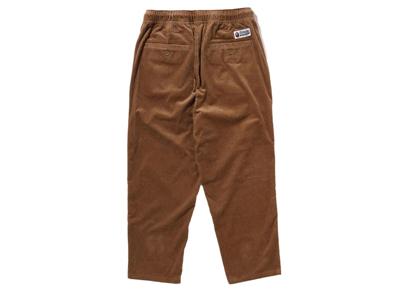 BAPE Ape Head One Point Corduroy Chef Pants Beige
