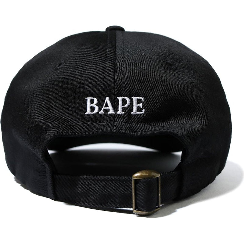 BAPE Ape Head One Point Panel Cap Black