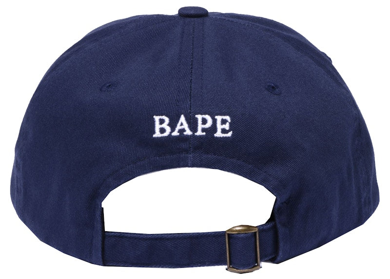 BAPE Ape Head One Point Panel Cap (SS22) Navy