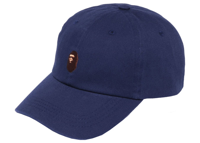 BAPE Ape Head One Point Panel Cap (SS22) Navy