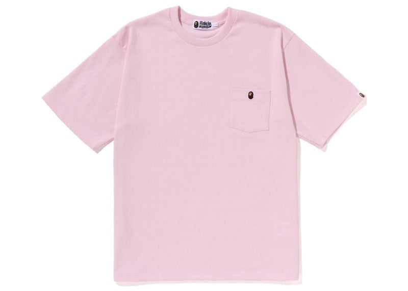 BAPE Ape Head One Point Relaxed Fit Pocket Tee (SS23) Pink