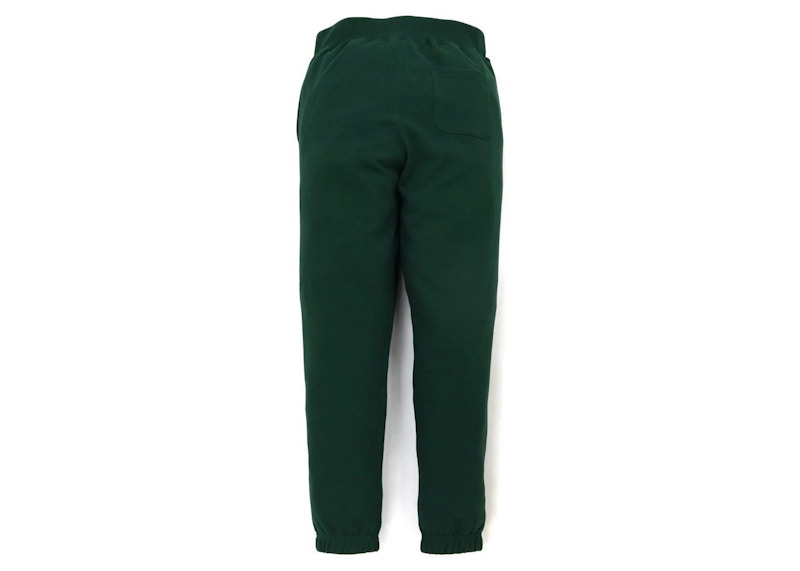 BAPE Ape Head One Point Sweat Pants (FW21) Green