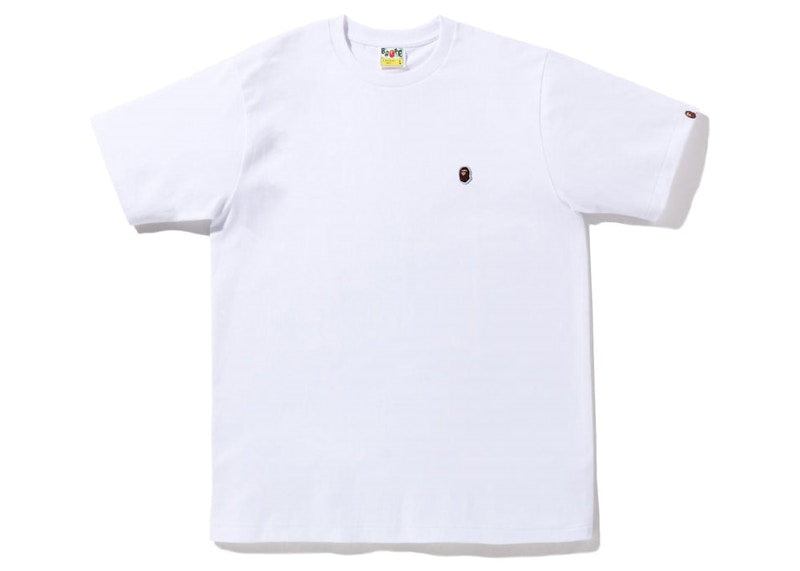 BAPE Ape Head One Point Tee (FW22) White