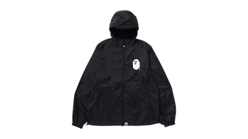 BAPE Ape Head Packable Jacket Black