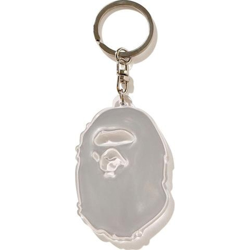 BAPE Ape Head Reflective Keychain (FW20) White