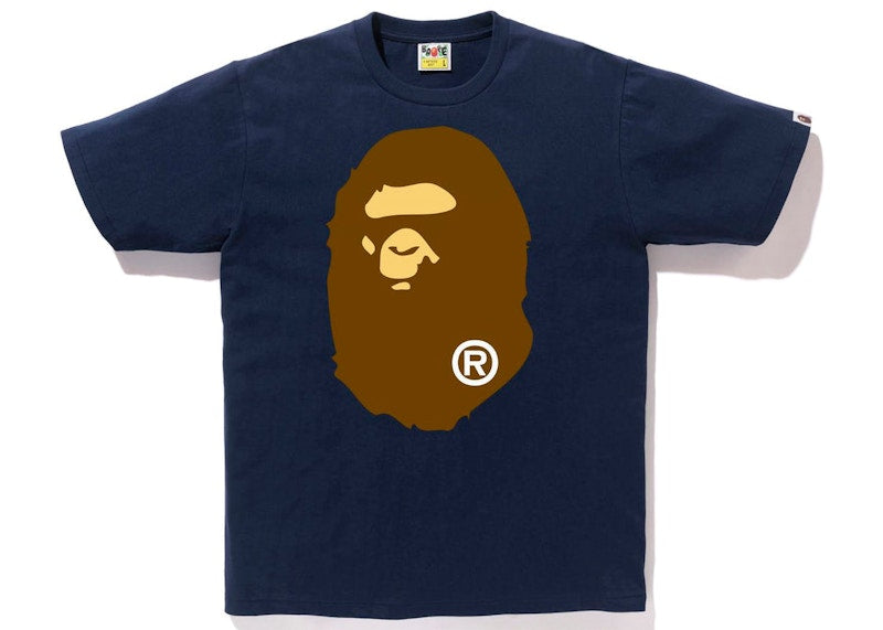 BAPE Ape Head Tee (SS22) Navy