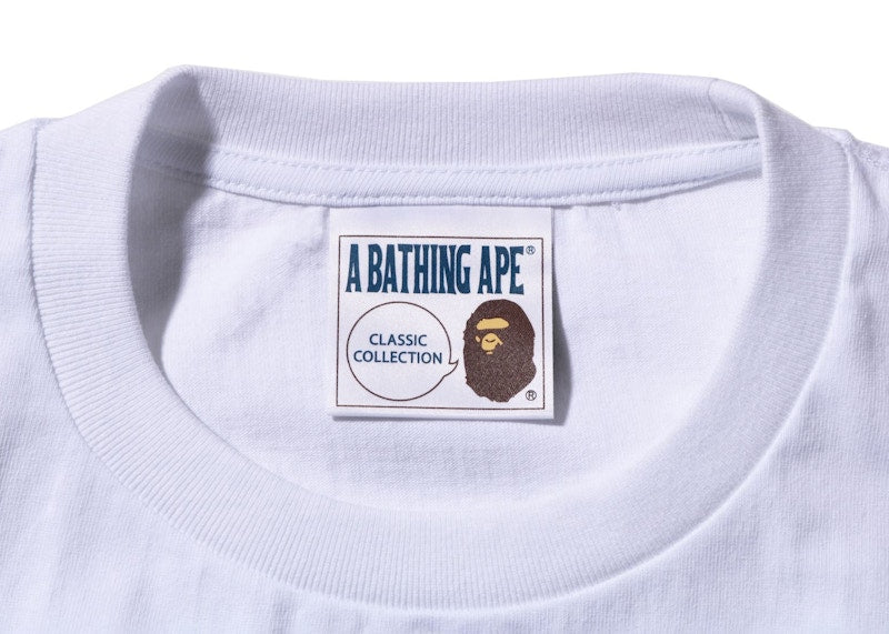 BAPE Ape Head Tee White