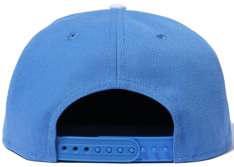 BAPE Ape Head World Gone Mad 9Fifty New Era Cap Blue