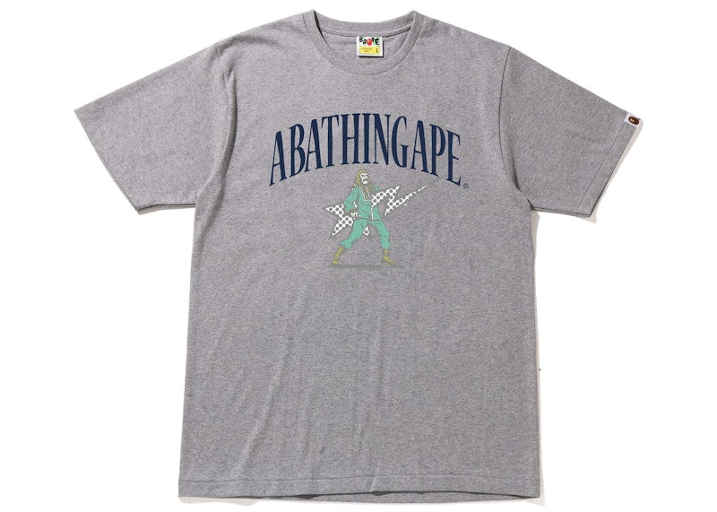 BAPE Archive Graphic #2 Tee Grey