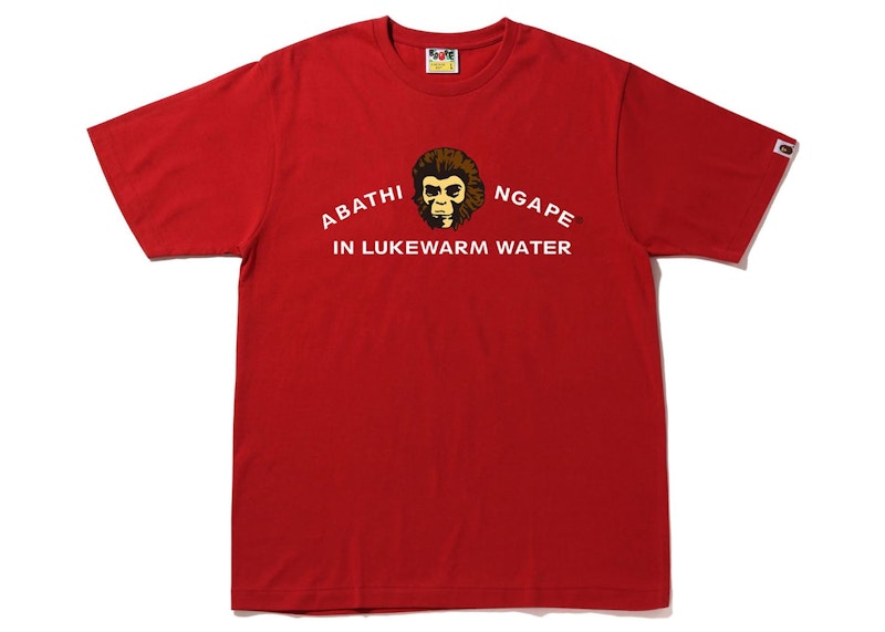BAPE Archive Graphic #4 Tee Red